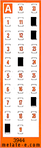 Volante ganador del sorteo 3944 de Chispazo
