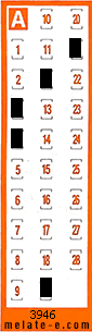 Volante ganador del sorteo 3946 de Chispazo