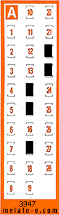 Volante ganador del sorteo 3947 de Chispazo