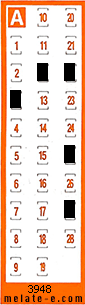 Volante ganador del sorteo 3948 de Chispazo