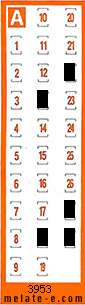Volante ganador del sorteo 3953 de Chispazo