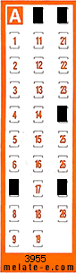 Volante ganador del sorteo 3955 de Chispazo