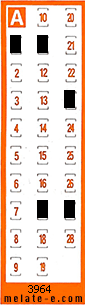 Volante ganador del sorteo 3964 de Chispazo
