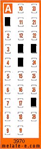 Volante ganador del sorteo 3970 de Chispazo