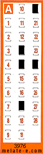 Volante ganador del sorteo 3976 de Chispazo