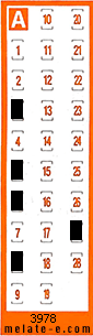 Volante ganador del sorteo 3978 de Chispazo