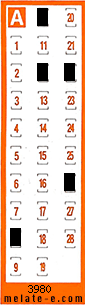 Volante ganador del sorteo 3980 de Chispazo