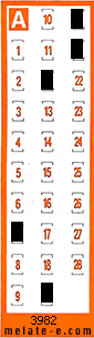 Volante ganador del sorteo 3982 de Chispazo