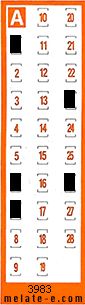 Volante ganador del sorteo 3983 de Chispazo