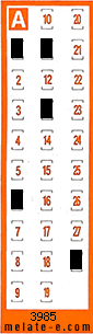 Volante ganador del sorteo 3985 de Chispazo