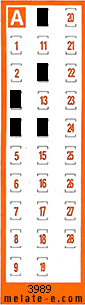 Volante ganador del sorteo 3989 de Chispazo