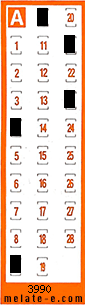 Volante ganador del sorteo 3990 de Chispazo