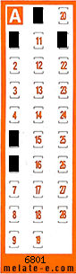 Volante ganador del sorteo 6802 de Chispazo