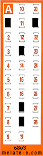 Volante ganador del sorteo 6804 de Chispazo