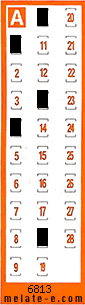 Volante ganador del sorteo 6814 de Chispazo
