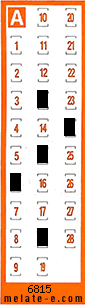 Volante ganador del sorteo 6816 de Chispazo