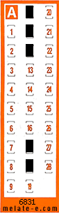 Volante ganador del sorteo 6832 de Chispazo
