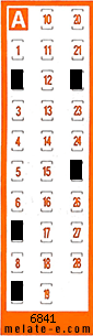 Volante ganador del sorteo 6842 de Chispazo