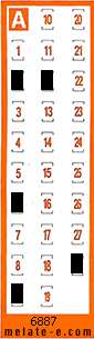 Volante ganador del sorteo 6888 de Chispazo