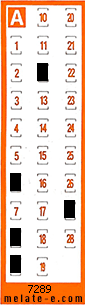 Volante ganador del sorteo 7290 de Chispazo