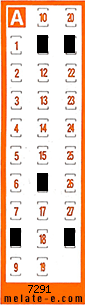 Volante ganador del sorteo 7291 de Chispazo