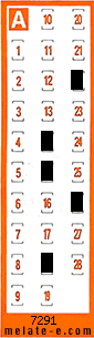 Volante ganador del sorteo 7292 de Chispazo