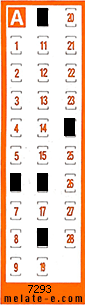 Volante ganador del sorteo 7294 de Chispazo