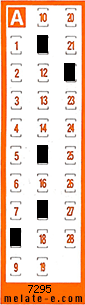 Volante ganador del sorteo 7295 de Chispazo