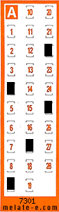 Volante ganador del sorteo 7302 de Chispazo