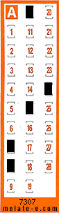 Volante ganador del sorteo 7308 de Chispazo