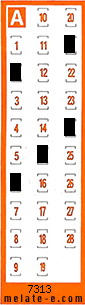 Volante ganador del sorteo 7314 de Chispazo