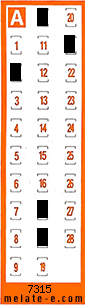 Volante ganador del sorteo 7316 de Chispazo