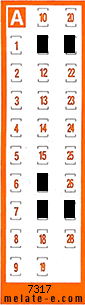 Volante ganador del sorteo 7318 de Chispazo