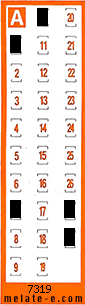 Volante ganador del sorteo 7320 de Chispazo