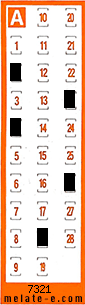 Volante ganador del sorteo 7322 de Chispazo
