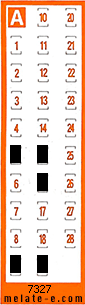 Volante ganador del sorteo 7328 de Chispazo