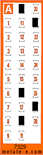 Volante ganador del sorteo 7330 de Chispazo