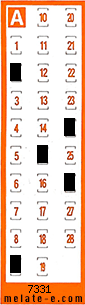 Volante ganador del sorteo 7331 de Chispazo