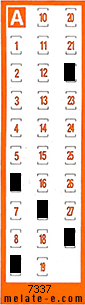 Volante ganador del sorteo 7337 de Chispazo