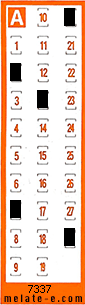 Volante ganador del sorteo 7338 de Chispazo