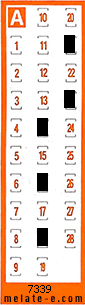 Volante ganador del sorteo 7340 de Chispazo