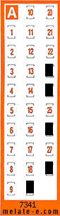 Volante ganador del sorteo 7342 de Chispazo