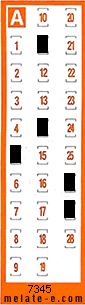 Volante ganador del sorteo 7346 de Chispazo