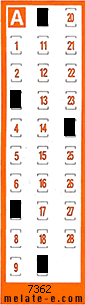Volante ganador del sorteo 7362 de Chispazo