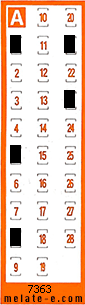 Volante ganador del sorteo 7363 de Chispazo