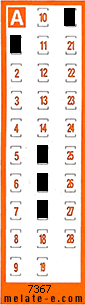 Volante ganador del sorteo 7367 de Chispazo