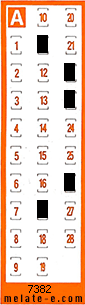 Volante ganador del sorteo 7382 de Chispazo
