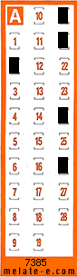 Volante ganador del sorteo 7385 de Chispazo