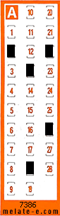 Volante ganador del sorteo 7386 de Chispazo