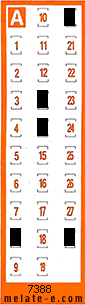 Volante ganador del sorteo 7388 de Chispazo